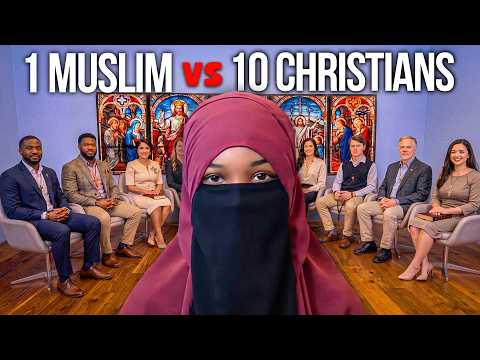 1 Muslim Woman vs 10 Christian Apologists