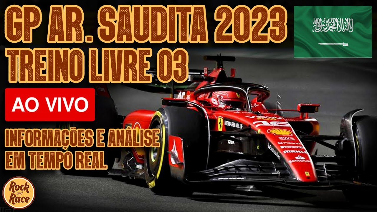 F1 2023 Live - Treino Classificatório - GP da Arabia Saudita 