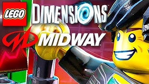 Lego Dimensions "Retro Wreckage Level" Walkthrough Midway Arcade 4/10/25