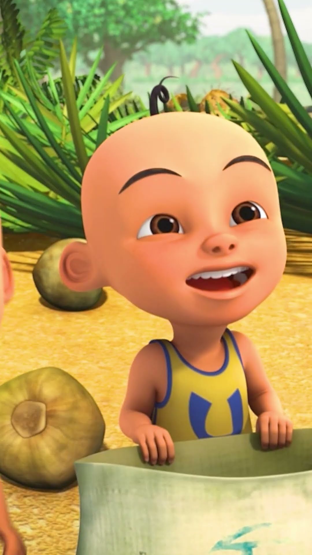 Upin dan Ipin tolong Tok Dalang #Shorts #upinipin