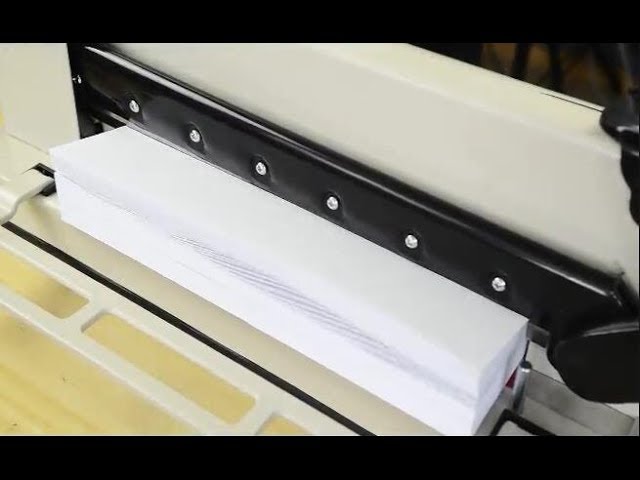HFS Desktop A3-Sized Heavy-Duty Guillotine Stack Paper Cutter