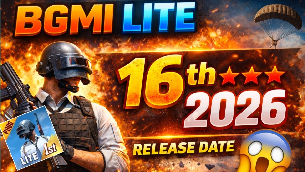 BGMI Lite Release Date in India | 16th November 2026 Almost Confirmed? 😱 Pubg Lite Launch Date |