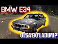 BMW E34 2021 OLSA BOLADIM YOQ?? PLUS MINUS TOMONLARI !! TOZA LEGENDA