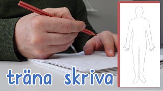 Träna skriva - kroppen