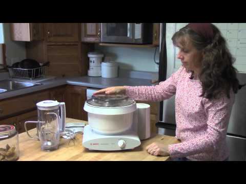 Bosch Universal Plus Mixer Cookie Dough Demo 