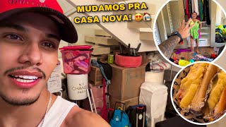 ORGANIZANDO NOSSA MUDANÇA NA CASA NOVA &amp; FIZEMOS NOITE DO HOT DOG 🏠😋