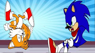 Sonamy Amv 3 Vs Shadamy Sonic Vs Shadow The Hedgehog Sonic5 - Spinning My Tails - Sonic Long Nose