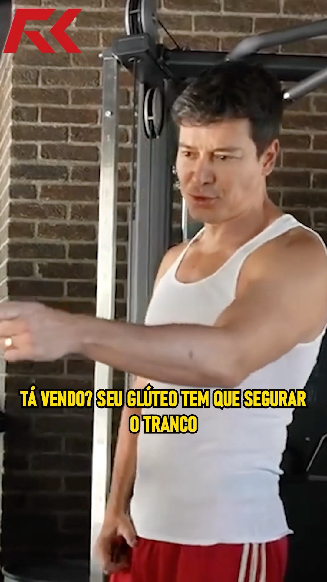 SERÁ QUE ELE SEGURA O TRANCO? ? #renatocariani #rodrigofaro #afonsonigro #treino #gluteos #resenha