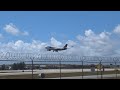 Atlas Air Cargo Miami International Airport Landing #airplanelanding #airplanespotting