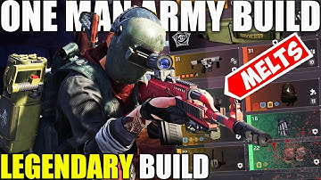 5 BUILDS IN 1 - ULTIMATE PVE/PVP ONE MAN ARMY BUILD | The Division 2 Legendary KingBreaker Solo Set