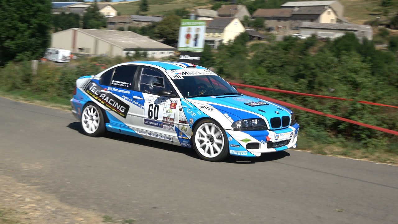 Le Rallye de Bagnols les Bains 2020 - BMW 320i E46 N°60 - Thierry VIGUIER et Rémi QUINONERO