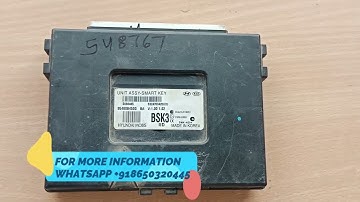 #HYUNDAI SMK FAULTY/ISSUE #HYUNDAI/KIA SMART KEY UNIT