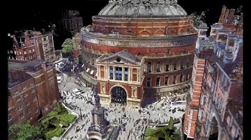 Royal Albert Hall - 3D Laser Scan Video