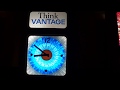 Vantage cigarettes motion clock