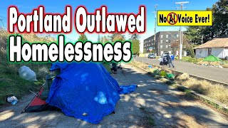 Portland Oregon Just Outlawed Homeless Camps