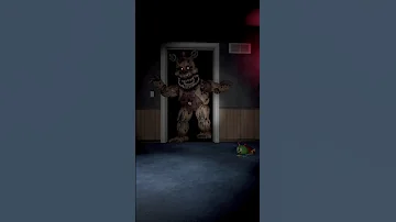 Nightmare fredbear Jumpscare || FNAF Help Wanted