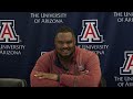 Arizona Football Press Conference - Josh Oglesby
