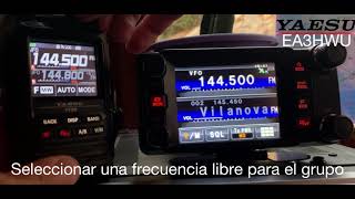 EA3HWU  FTM400-FT3D como enviar una foto vía radio GM digital.