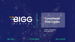 Bigg Digital Assets Inc. (OTCQX: BBKCF | CSE: BIGG): Virtual Investor Conferences