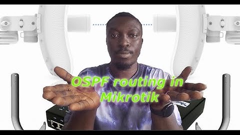 #OSPF #Routing Configuration in #Mikrotik