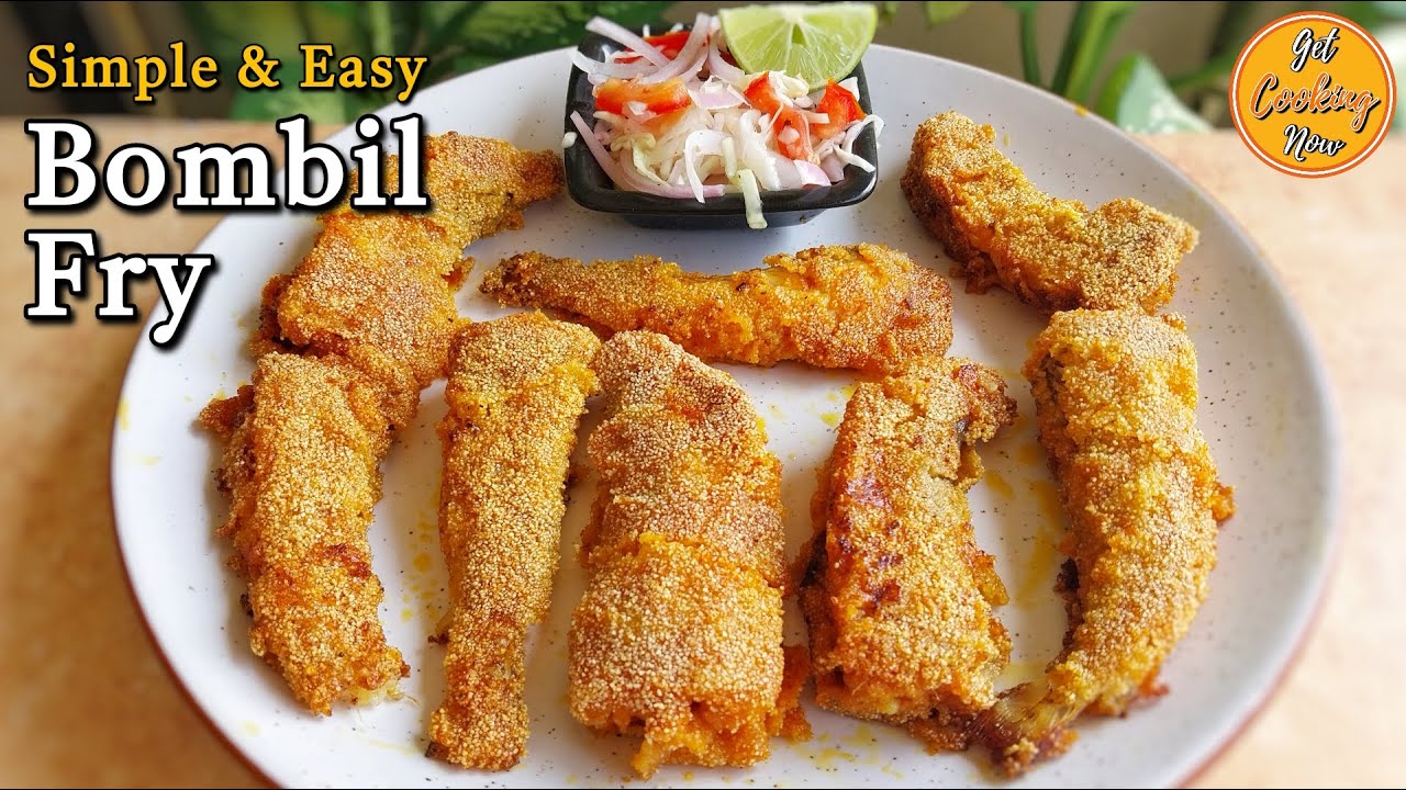 Bombil Fish Fry Recipe | Delicious Bombay Duck - Crispy Outside, Soft ...