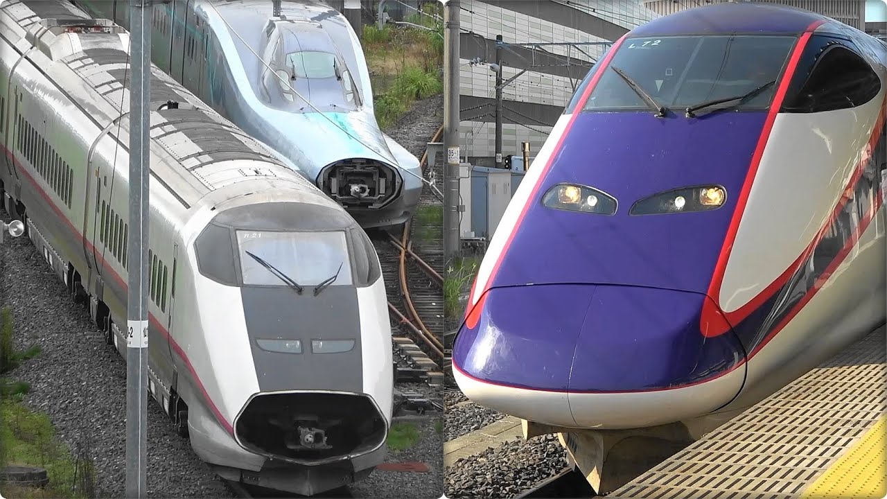 ミニ新幹線 E3系特集 高速通過,連結など Mini Shinkansen E3 Series Special Feature