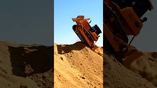 Massive Bulldozer PUSHES Sand Pile to the LIMIT! 🤯