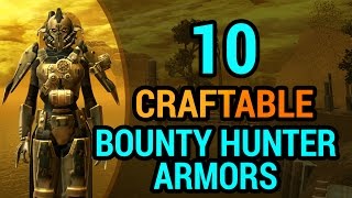 10 Bounty Hunter Armors You Can Craft in SWTOR