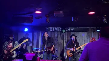 Blues Jam at Kimbros Hurricane Evan Brown on lead vocals Henry Cruz on Shredding guitar lol