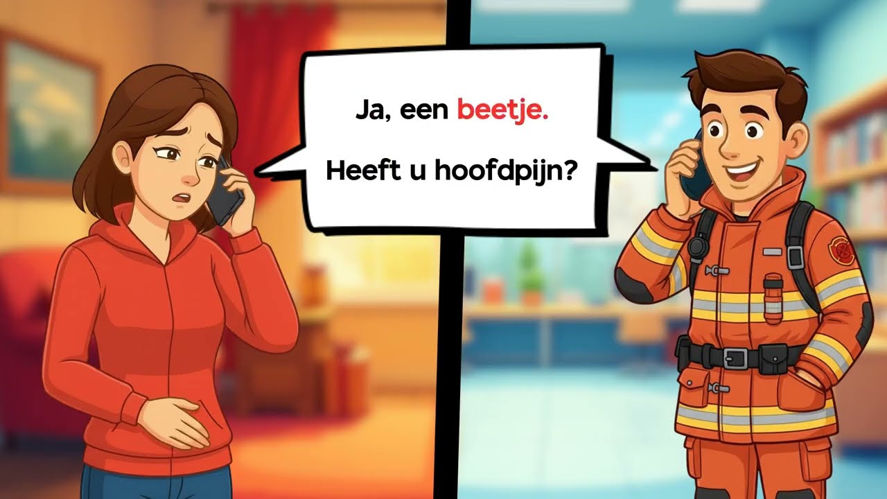 Gemakkelijke Nederlandse gesprekken - Noodgevallen dialoog