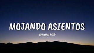 Maluma, Feid - Mojando Asientos // Letra