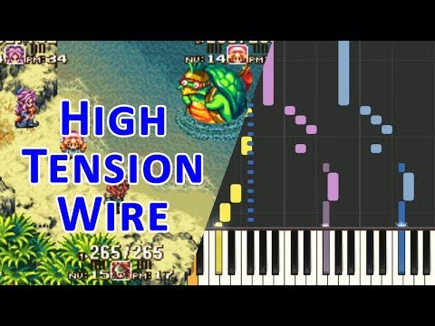Piano - SNES Seiken Densetsu 3 - High Tension Wire