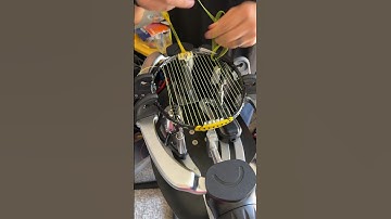 ASMR Badminton Stringing - Yonex Nanoflare 1000Z @ 30 lbs