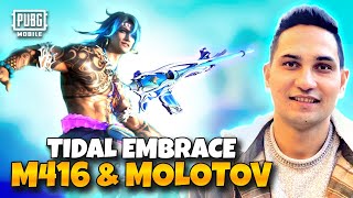 TIDAL EMBRACE M416 AND MOLOTOV | SEA BREEZE MYTH CRATE OPENING | PUBG MOBILE | BGMI