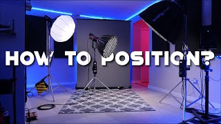 How To Position A Softbox | How To Place A Softbox For Video