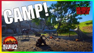 SETTING UP CAMP! Red Dead Redemption Roleplay (Goldrush RP) - YouTube