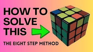 How to Solve a Rubik's Cube (8 Step Method for Beginners)