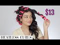 TESTING AMAZON ROLLERS FOR HEATLESS CURLS - DOES IT WORK?