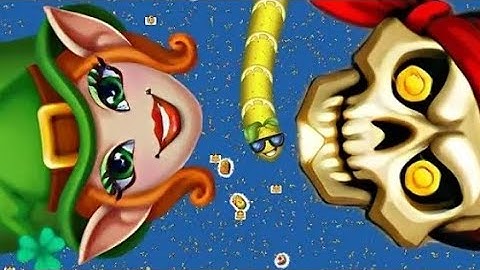 Snake io 🐍 game i Reached by highest +point in this map and the record top 1 Epic delicious gameplay