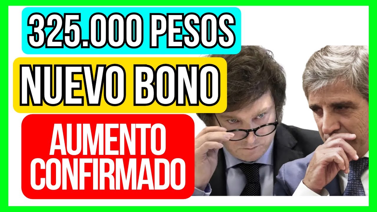 💥URGENTE 🛑NUEVO AUMENTO BONO Y NOVEDADES Para los Jubilados y PNC en ...