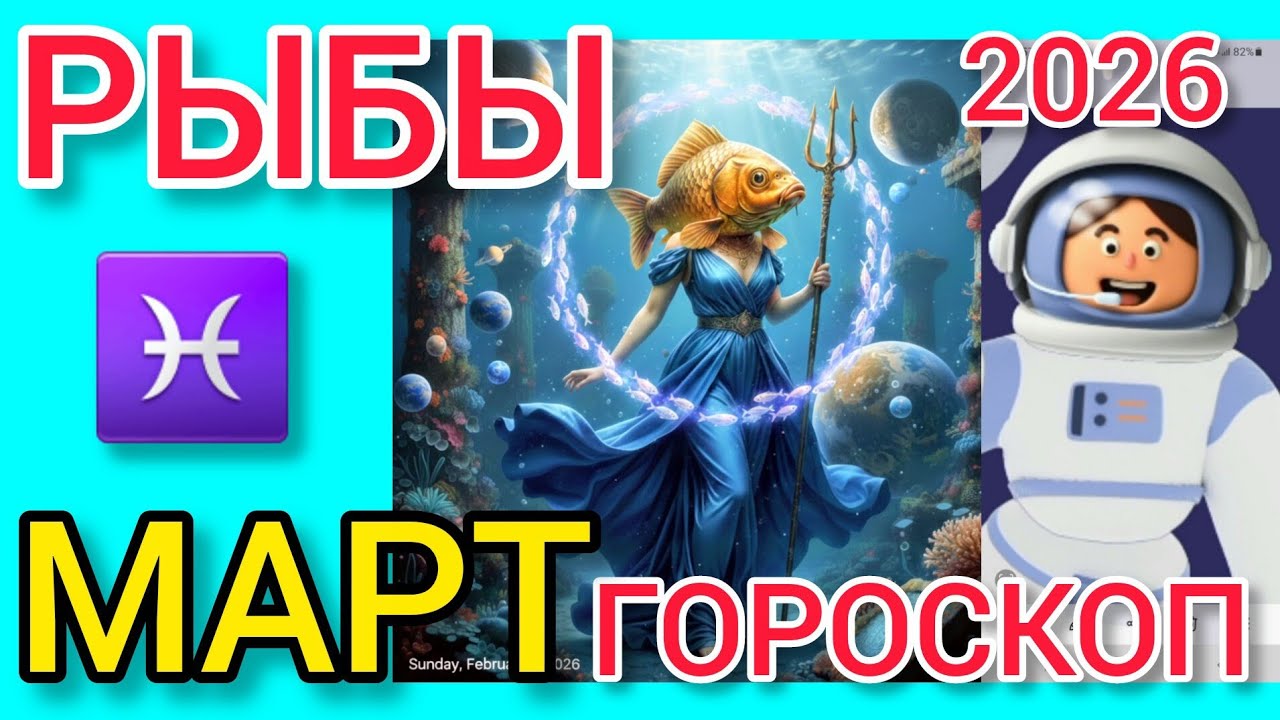 ♓РЫБЫ ГОРОСКОП МАРТ 2026,ЗАТМЕНИЕ МЕНЯЕТ ПРИОРИТЕТЫ, МЕРКУРИЙ нажал на тормоз 