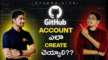 How to Create Git Hub Account | Github in Telugu