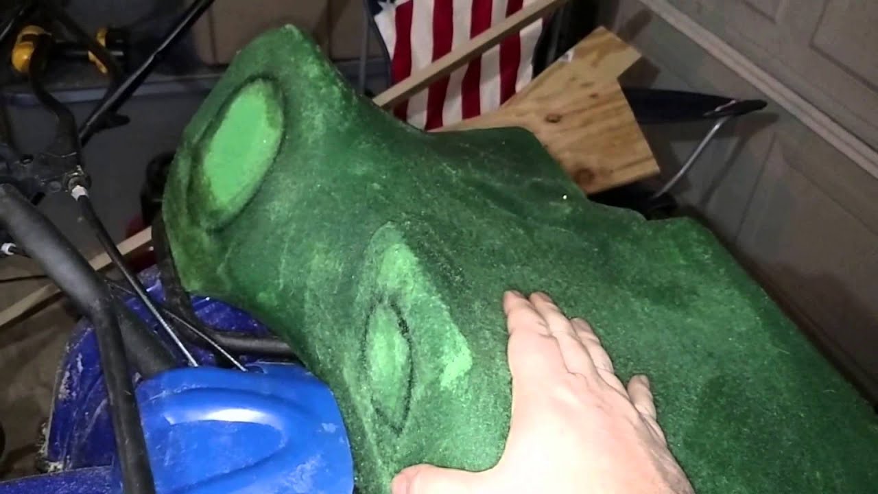 ATV fiberglass speaker box - Full video