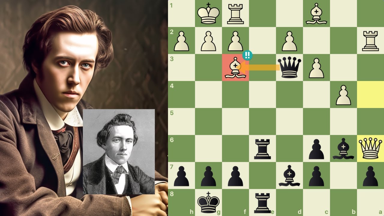 Paul Morphy - a Genialidade no Xadrez