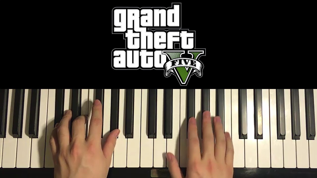 How To Play GTA V Theme Song Piano Tutorial Lesson YouTube 