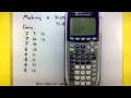 Statistics - How to make a histogram using the TI-83/84 calculator