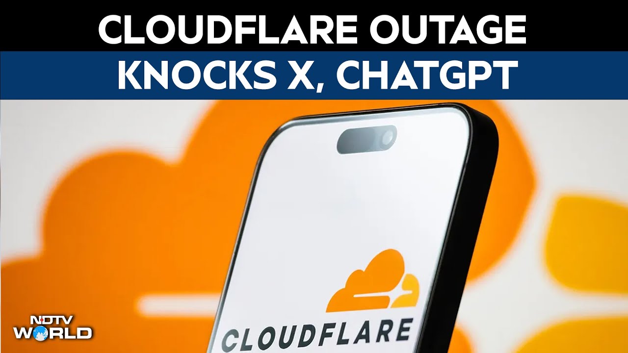 Cloudfare Outage | Cloudflare Restores Services After Outage Knocks X, ChatGPT Offline