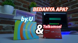 5 Perbedaan Kartu by U dan Telkomsel