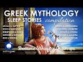 Bedtime sleep stories   6 hrs greek mythology stories compilation   greek gods  goddesses