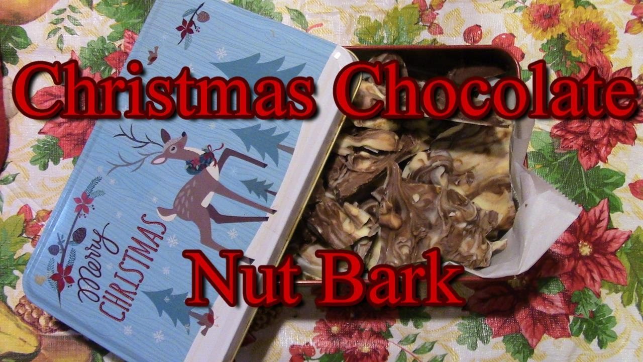 Chocolate Christmas Nut Bark